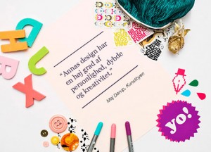Citat om Anna grafisk forms kompetens