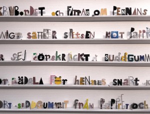 typografi, anna nilsson, annagrafiskform, malmö