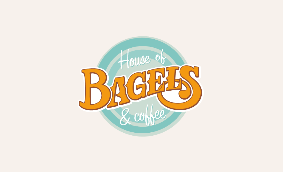House of Bagels, grafiskt koncept, cafe, fika, anna nilsson, annagrafisk design