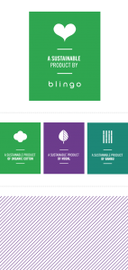 eko märkning, symboler, bamboo, bomull, modal, blingo, barnkläger