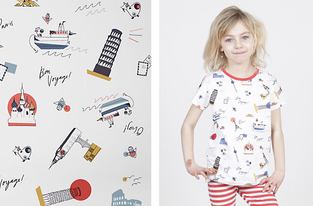 Pattern, mönster, Anna Nilsson, Mönsterdesign, Blingo, barnkläder, Malmö, illustration, grafisk design