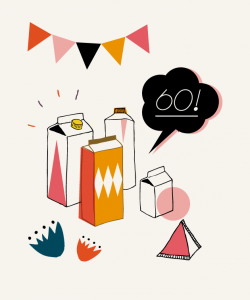 illustration, tetra pak, grafisk design, retro, typografi, anna nilsson, malmö, annagrafiskform