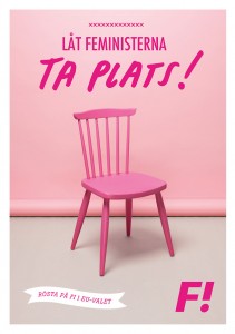 feministiskt initiativ, valkampanj, grafisk design, webb, informationsarkitektur, annons, affisch, folder, malmö, designbyrå, anna nilsson