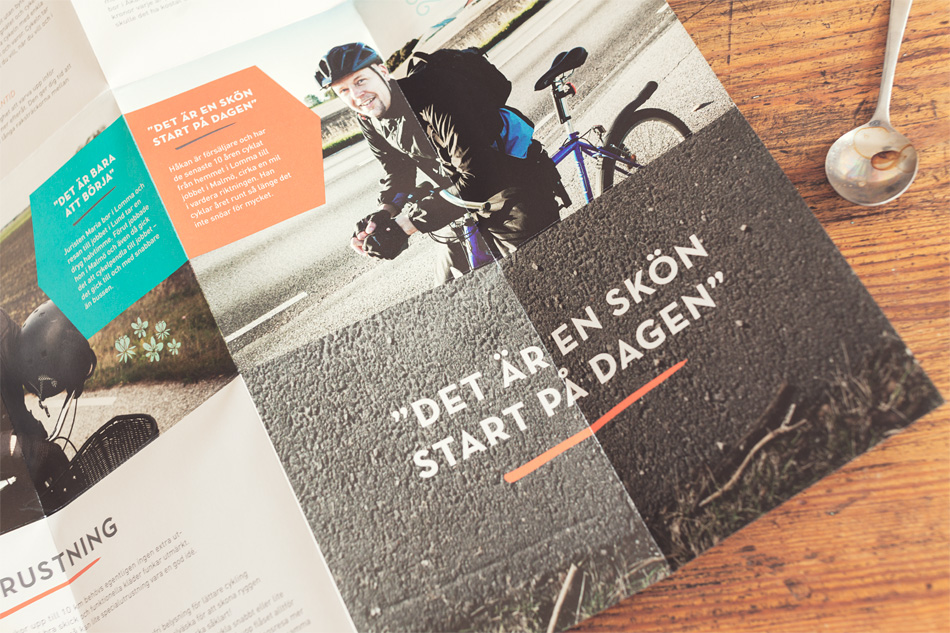 bon voyage, anna nilsson, anna jonnson, pendla med cykel, koncept, art direction, grafisk design