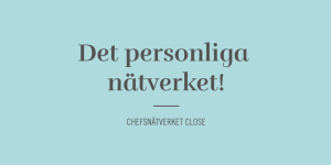 Webbdesign till Chefsnätverket close, typografin som används