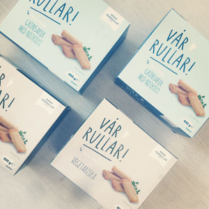 förpackningsdesign för Moas Vårrullar