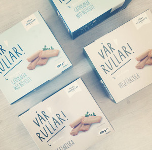 förpackningsdesign för Moas Vårrullar